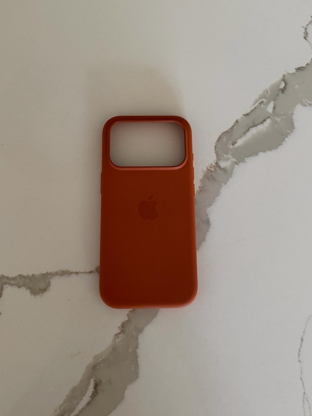 Apple 17 Pro Silicone Case Terra Cotta